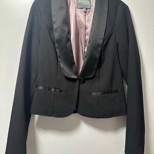 Charlotte Russe Black Blazer Classic Suit Jacket